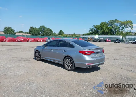 2015 Hyundai Sonata Sport из США, поврежденный, VIN 5NPE34AFXFH139510
